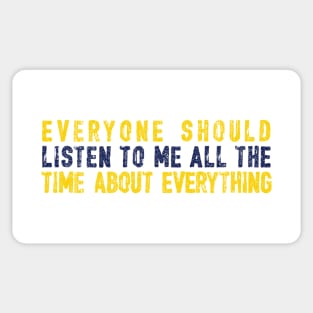 Listen To Me (Variant) Sticker